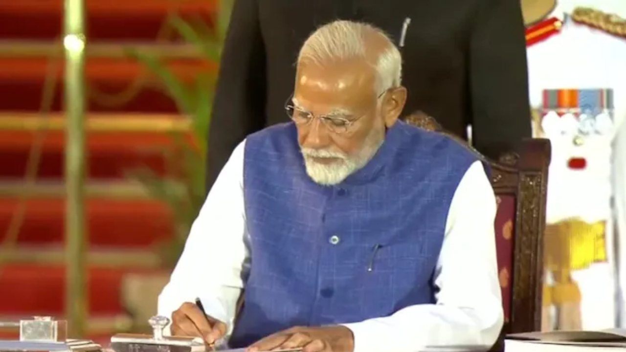 Narendra Modi takes oath as India's Prime Minister for third consecutive term